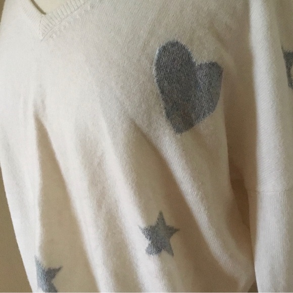 Brodie Heart Stars Starstruck Cashmere Sweater - Picture 4 of 9